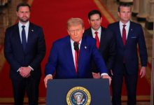 Perhatikan pidato Presiden Donald Trump tentang pemboman Iran AS