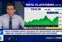 Meta mendorong kembali larangan whatsapp pada perangkat yang digunakan oleh staf Dewan Perwakilan Rakyat