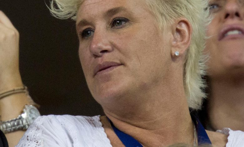 Chef Anne Burrell menghadiri hari sepuluh tahun 2014 Terbuka