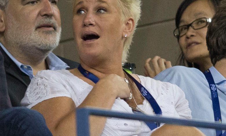 Late Chef Anne Burrell menghadiri hari sepuluh tahun 2014 Terbuka