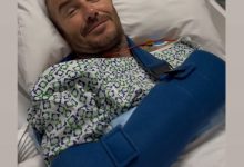 David beckham tempat tidur rumah sakit