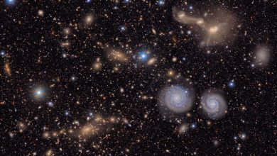Foto cluster Virgo yang diambil oleh Vera C. Rubin Observatory.