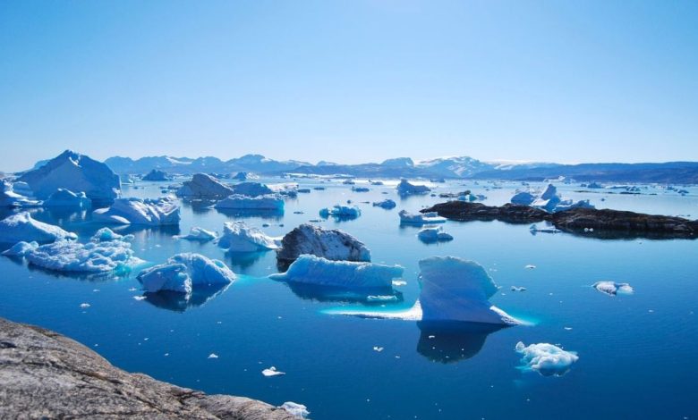 Es Greenland meleleh 17 kali lebih cepat dari rata -rata di bulan Mei selama gelombang panas