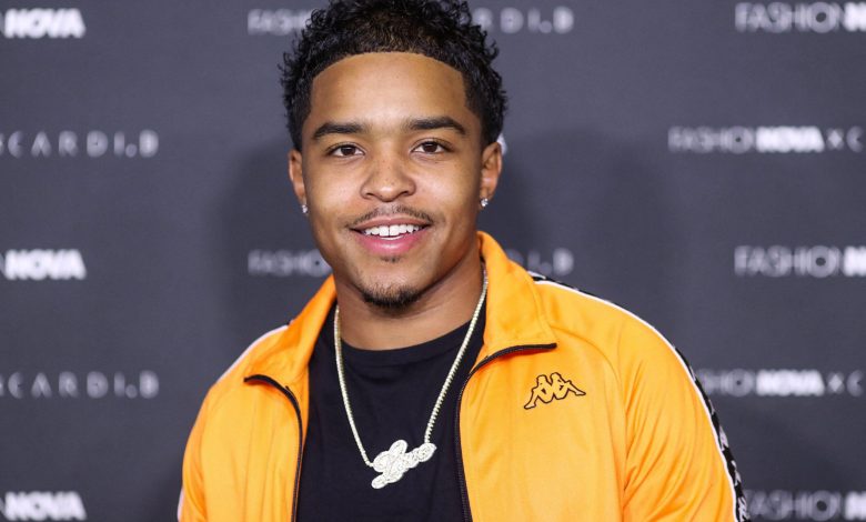 Justin Combs at Fashion Nova x Cardi B Collection Launch Party