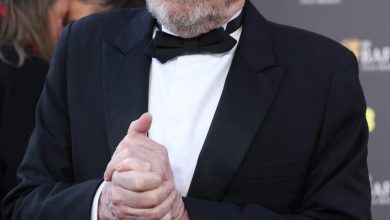 Mark Hamill di EE BAFTA Film Awards 2025 diadakan di Royal Festival Hall di London