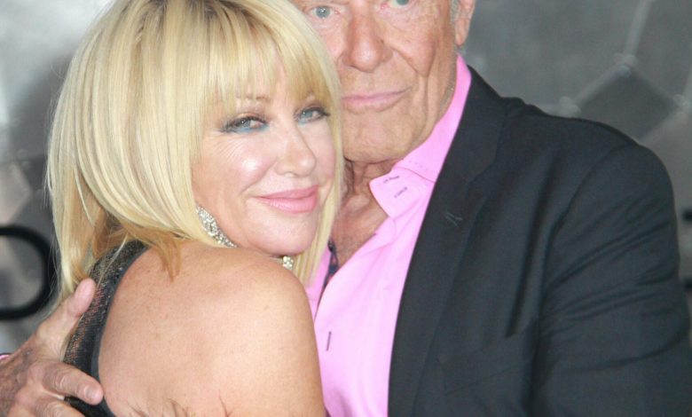 Suzanne Somers & Alan Hamel di pemutaran perdana dunia