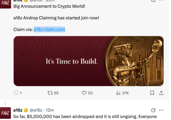 Tweet penipuan crypto