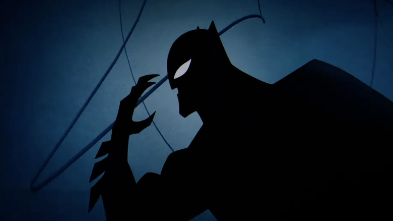 2004 The Batman, Batman in Silhouette Memasang Topengnya