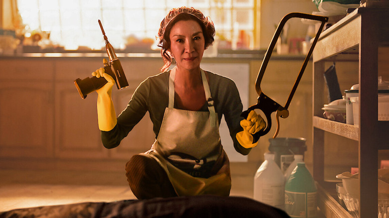 Michelle Yeoh As Mama Sun in the Brothers Sun