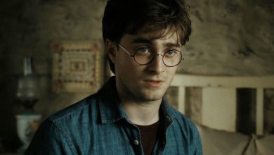 Harry terlihat bingung di Harry Potter dan The Deathly Hallows: Bagian 2