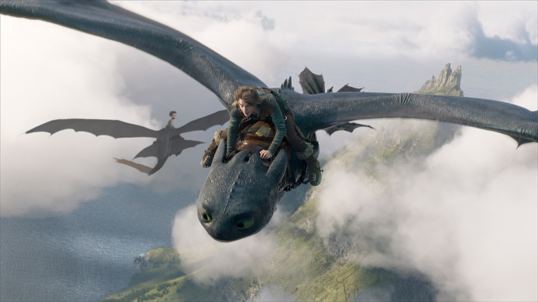 Cegukan dan ompong dalam versi animasi dan live-action tentang cara melatih naga Anda
