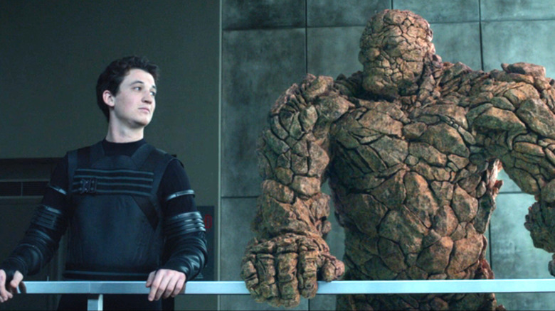 Reed dan Ben memikirkan nama tim baru di akhir Fantastic Four