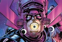 Galactus melahap sebuah planet di komik Fantastic Four