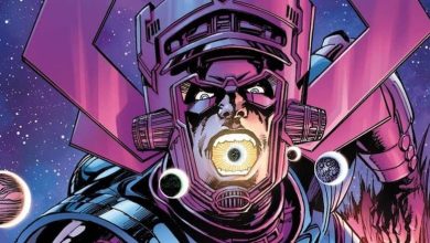 Galactus melahap sebuah planet di komik Fantastic Four