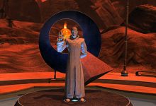 Patung Spock di dalam game