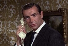 Sean Connery menerima panggilan telepon penting sebagai James Bond dari Rusia dengan cinta