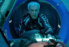 James Cameron mengarahkan pada set Avatar