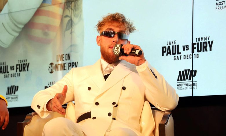 Konferensi Pers Jake Paul - Las Vegas