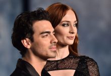 Joe Jonas dan Sophie Turner di Vanity Fair Oscar Party