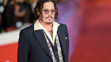 Johnny Depp di Modi, tiga hari di Wing of Madness ”selama Festival Film Roma ke -19 di Roma, Italia