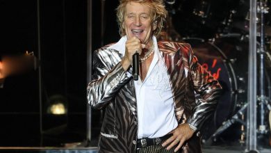 Rod Stewart pada pembukaan edisi ke -23 Festival Cap Roig