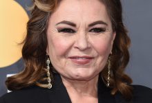 Roseanne Barr di Golden Globe Awards tahunan ke -75