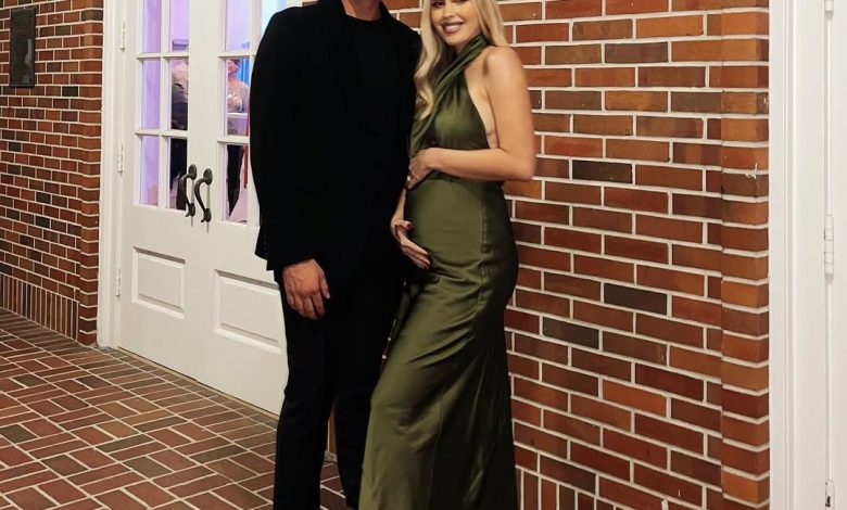 Ryan Lochte dan istri Kayla Reid.