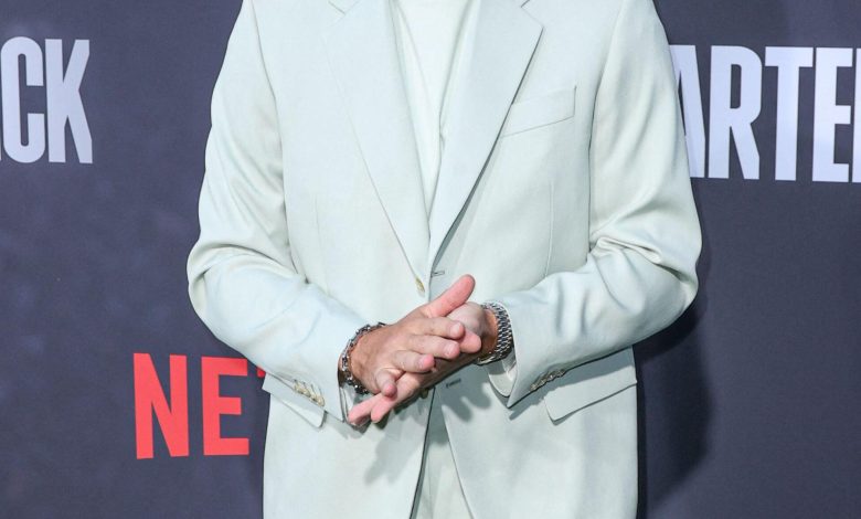 Travis Kelce di Premiere Los Angeles dari Netflix 'Quarterback' Season 1