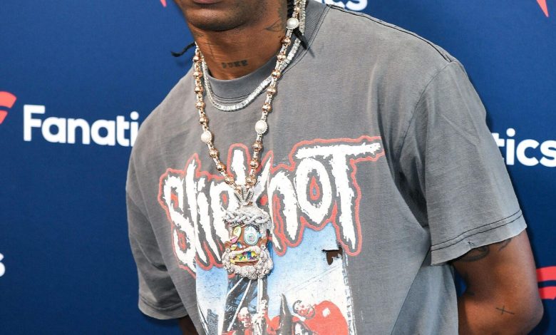 Travis Scott di 2025 Fanatics Super Bowl Party