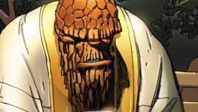 Hal dengan janggut dan gaun di komik Marvel